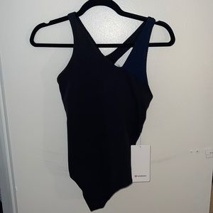 Lululemon Nulu Asymmetrical Bodysuit